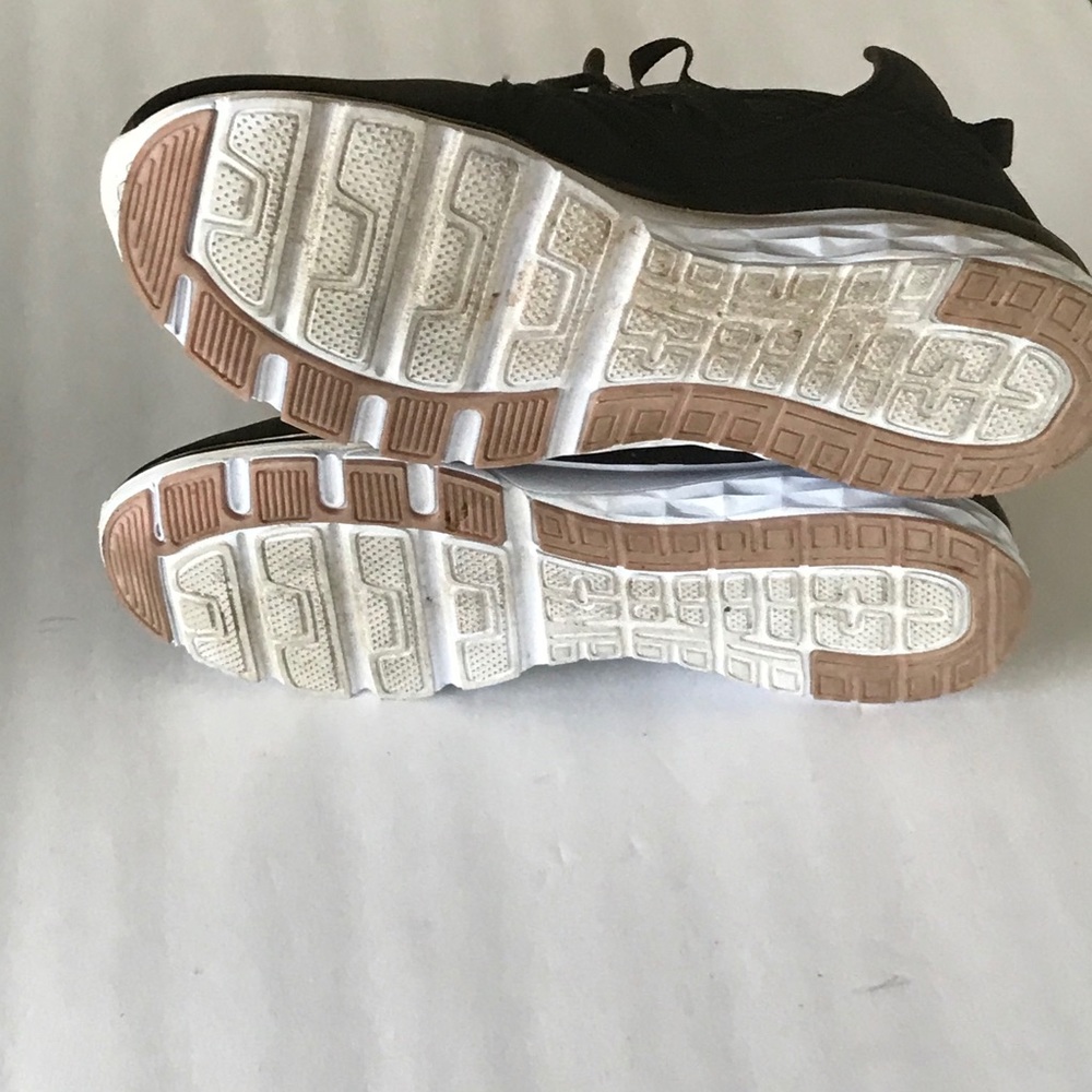 POLO Ralph Lauren Black white sole Sneakers 8.5 - Picture 4 of 4